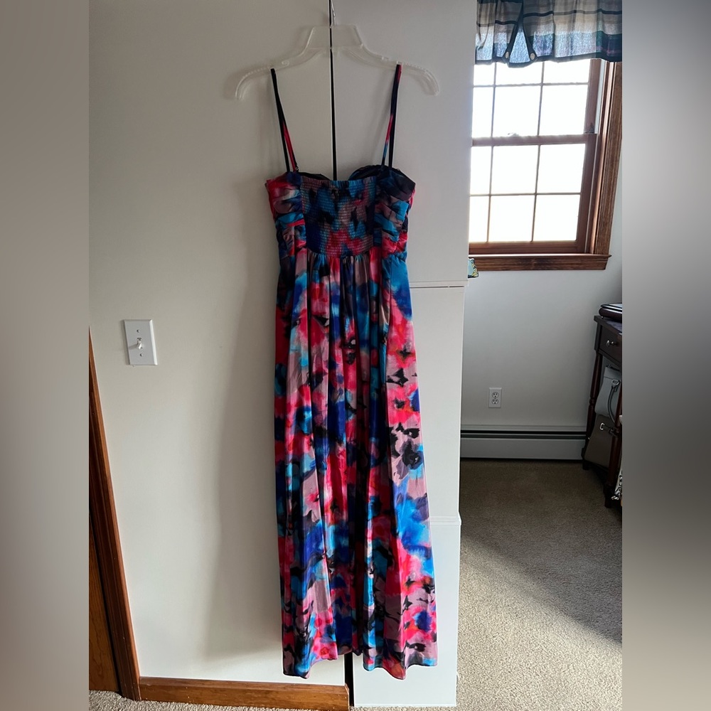 Multi colored maxi dress